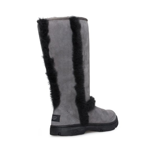 UGG Sunburst Tall Grey Boots - Women's - Picture 3 of 6